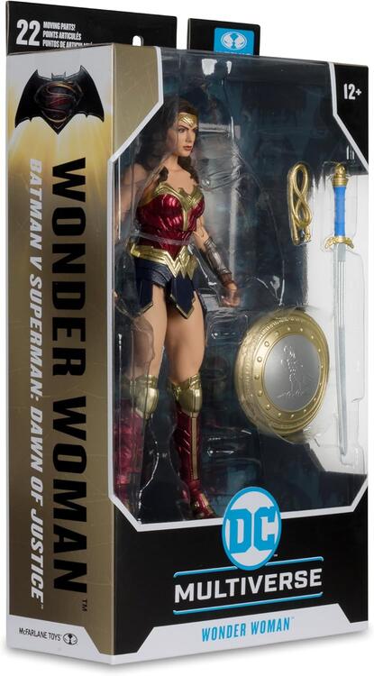 McFarlane - Figurine action de 17.8cm  -  DC Multiverse  -  Batman V Superman: Dawn of Justice  -  Wonder Woman