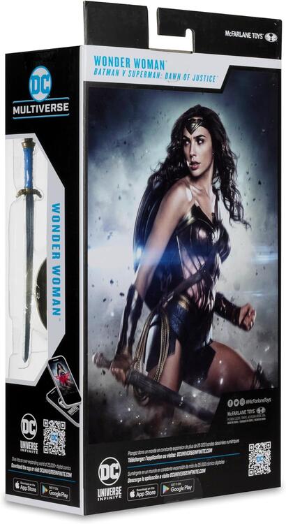 McFarlane - Figurine action de 17.8cm  -  DC Multiverse  -  Batman V Superman: Dawn of Justice  -  Wonder Woman