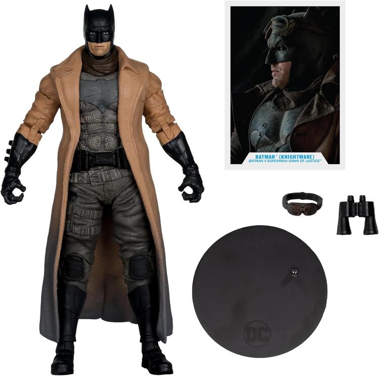 McFarlane - Figurine action de 17.8cm  -  DC Multiverse  -  Batman V Superman: Dawn of Justice  -  Batman (Knightmare)