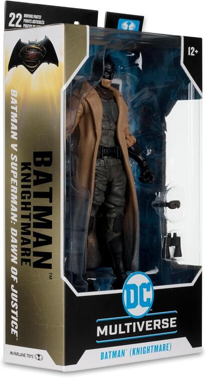 McFarlane - Figurine action de 17.8cm  -  DC Multiverse  -  Batman V Superman: Dawn of Justice  -  Batman (Knightmare)