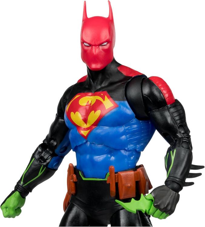 McFarlane - Figurine action de 17.8cm  -  DC Multiverse  -  Batman / Superman: World's Finest  -  Batman / Superman Fusion