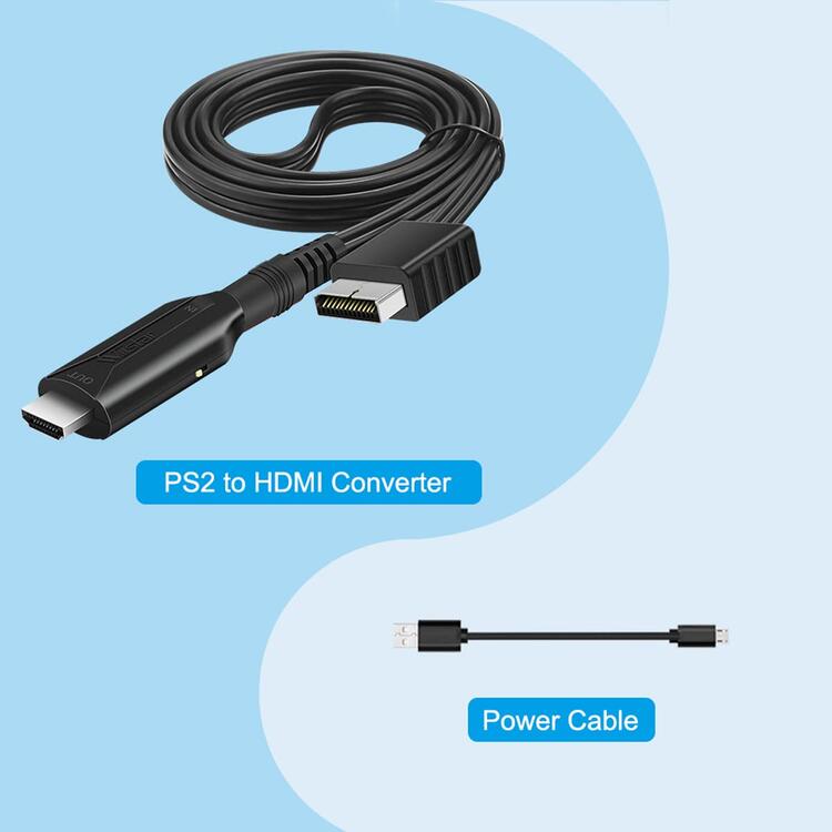 PS2 To HDMI Converter for Playstation 1 and Playstation 2