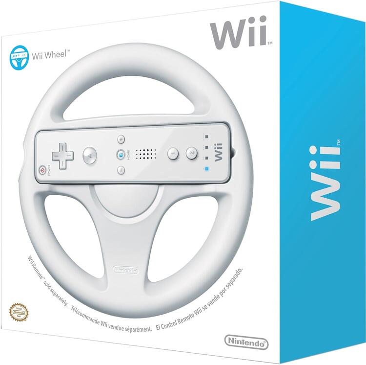 Nintendo - Official Steering Wheel for Nintendo Wii / Wii U (used)