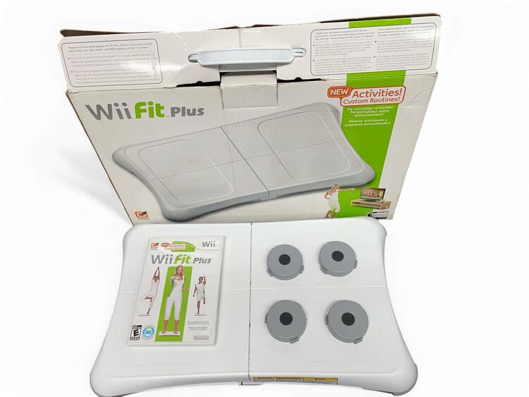 Wii Fit Plus W/ Official Nintendo Wii Balance Board (used)