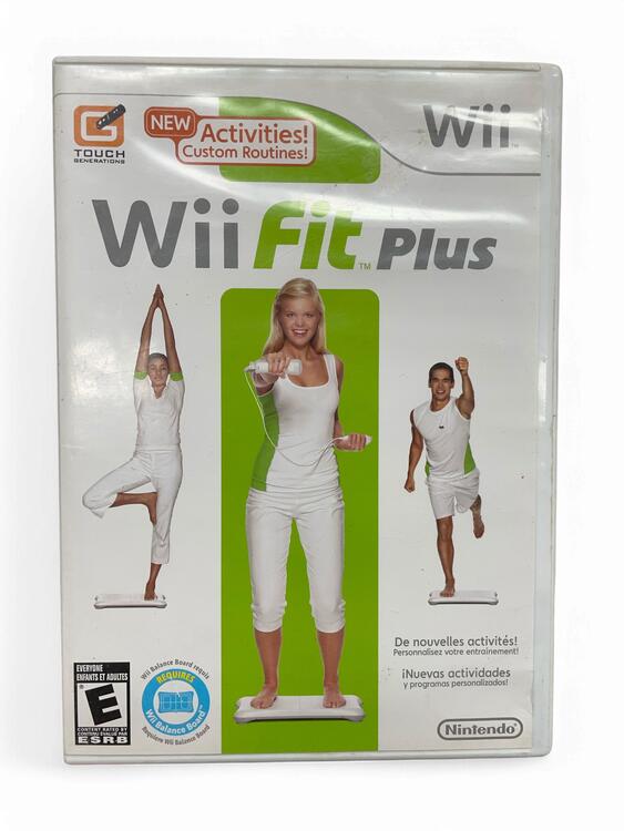 Wii Fit Plus W/ Official Nintendo Wii Balance Board (used)