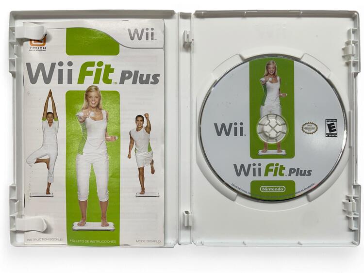 Wii Fit Plus W/ Official Nintendo Wii Balance Board (used)