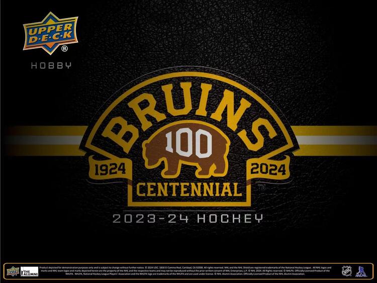 Upper Deck - Hobby Booster Box - 1924-2024 Boston Bruins Centennial 2023-24 Hockey