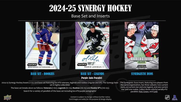 Upper Deck - Booster Hobby - 2024-25 Synergy Hockey