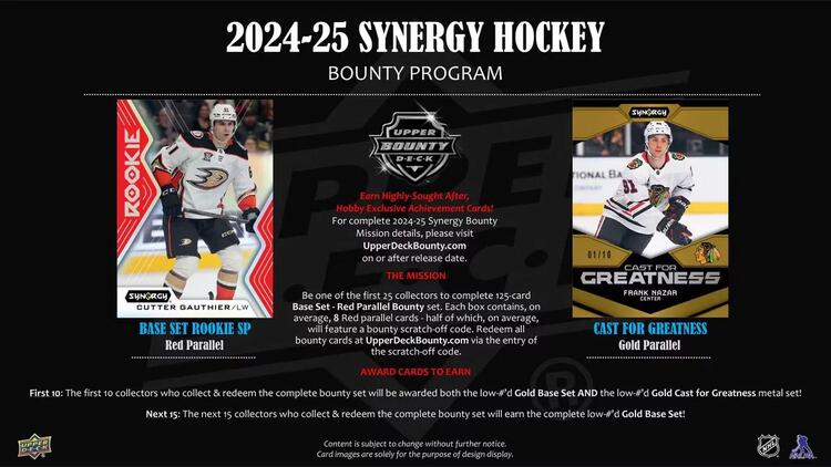 Upper Deck - Booster Hobby - 2024-25 Synergy Hockey