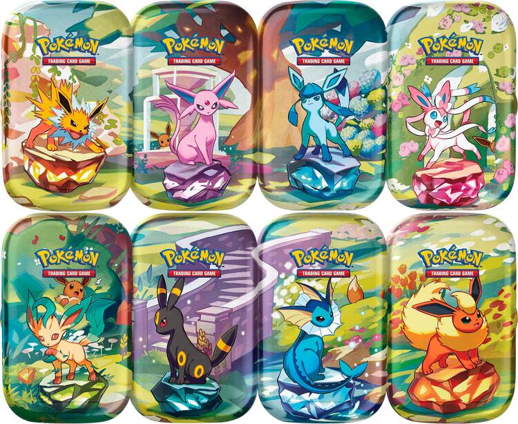 Pokémon - Prismatic Evolutions mini tins  [Random Mini Tin]