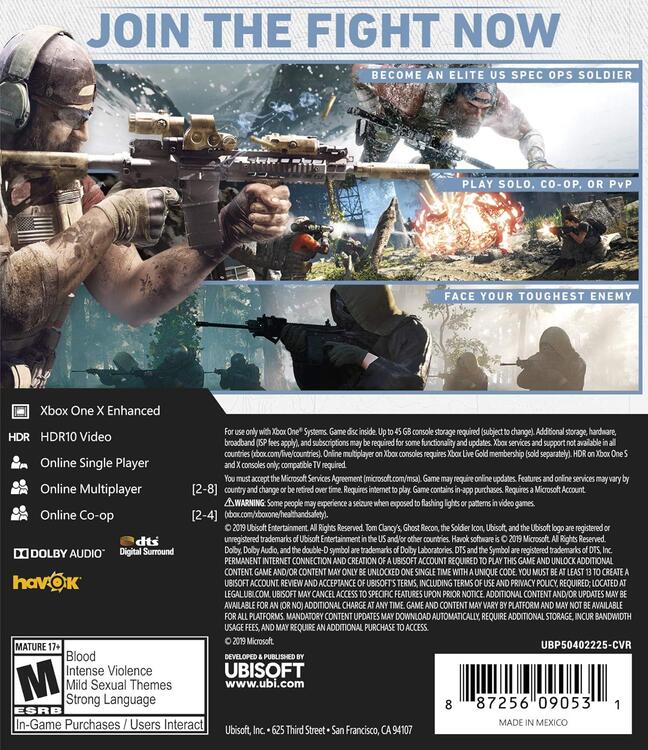 Tom Clancy's Ghost Recon Breakpoint (used)