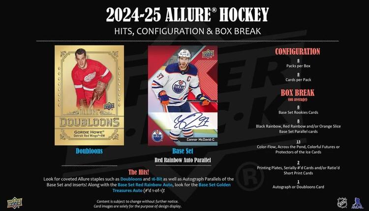 Upper Deck - Booster Hobby - 2024-25 Hockey Allure