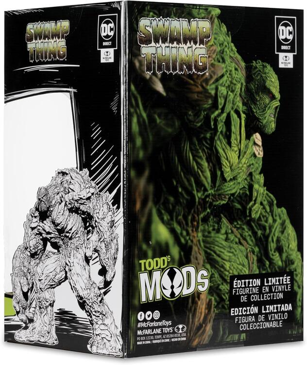 McFarlane - Swamp Thing Limited Edition Collector Vinyl (Todd’s Mods) 11.4cm Scale Posed Figure