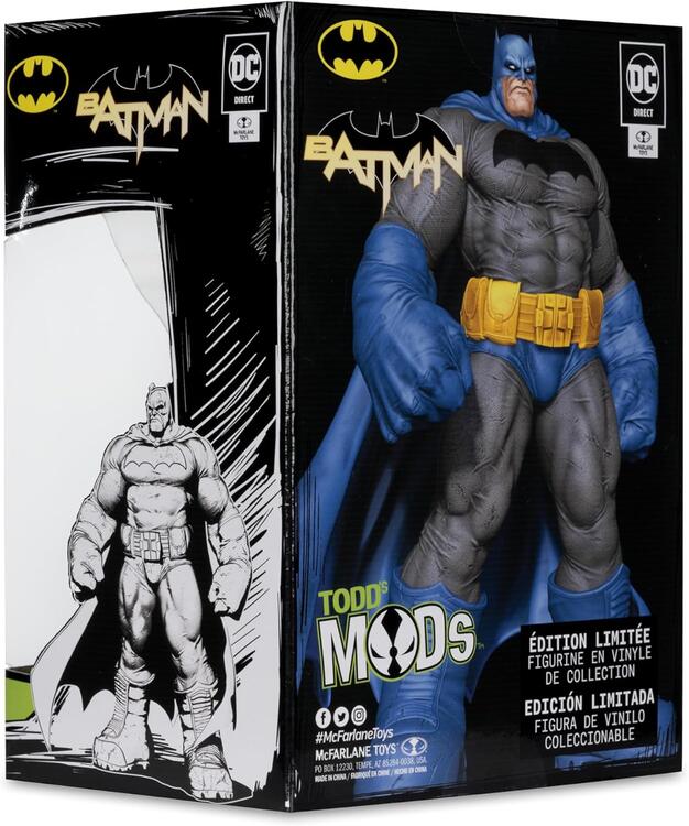 McFarlane - Batman Limited Edition Collector Vinyl (Todd’s Mods) 11.4 cm Scale Posed Figure