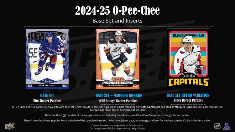 Upper Deck - Booster Hobby - 2024-25 O-Pee-Chee Hockey