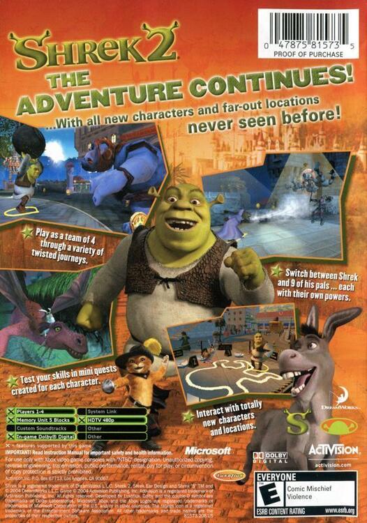 Shrek 2 [Platinum Hits] (used)