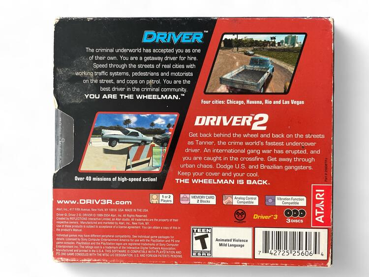 Twin Pack Driver & Driver 2  [Greatest Hits] (usagé)