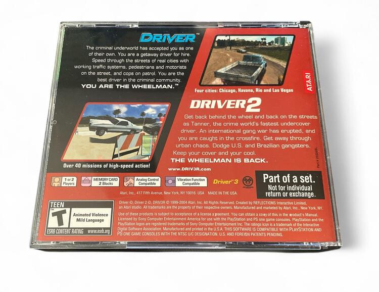 Twin Pack Driver & Driver 2  [Greatest Hits] (usagé)