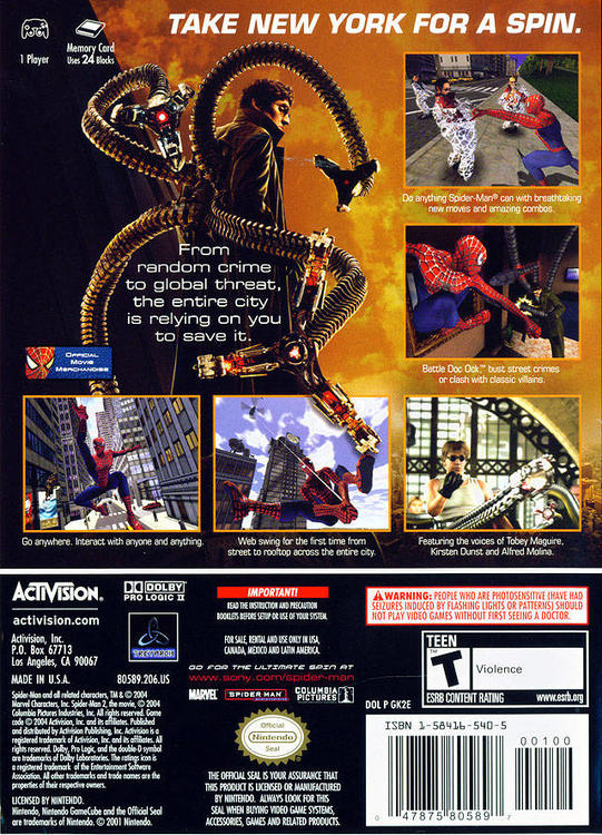 SPIDER-MAN 2 (used)