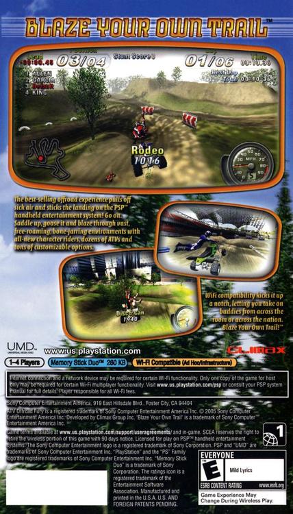 ATV Offroad Fury: Blazin' Trails (usagé)