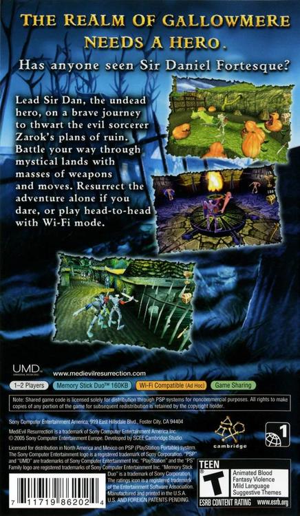 MediEvil: Resurrection (used)