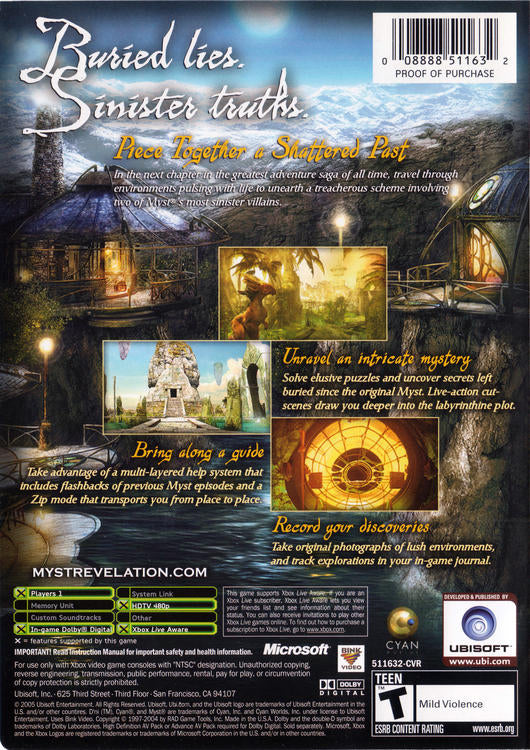 Myst IV: Revelation (used)