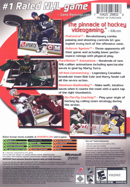 NHL 2K6 (used)