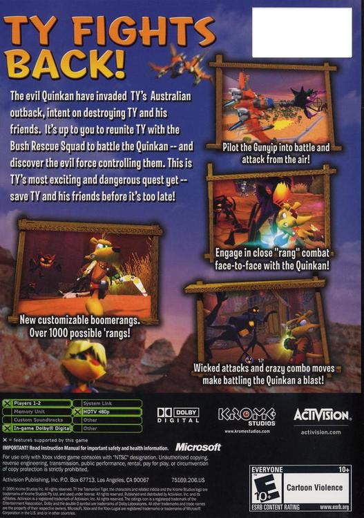 Ty the Tasmanian Tiger 3: Night of the Quinkan (used)