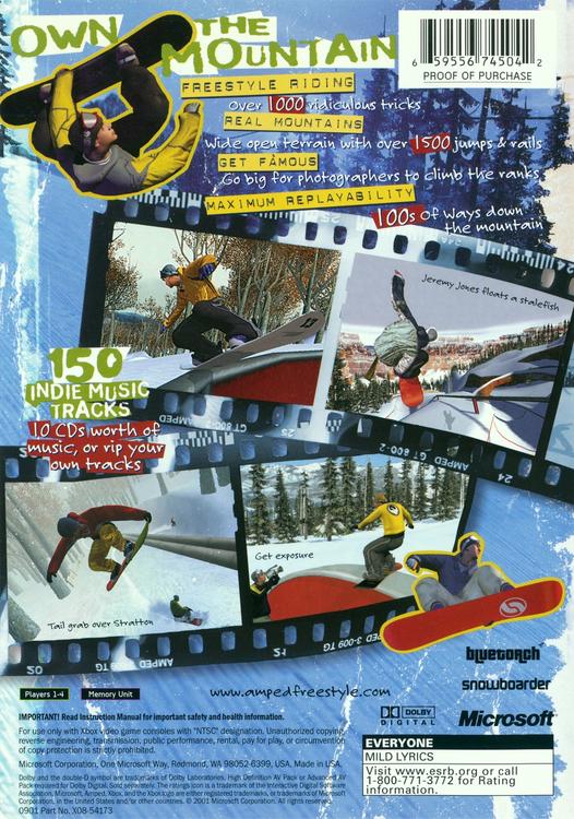 Amped: Freestyle Snowboarding (used)