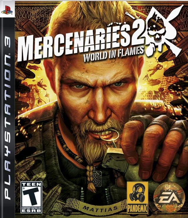 MERCENARIES 2 - WORLD IN FLAMES (used)