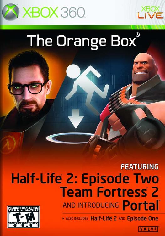 THE ORANGE BOX FEATURING HALF LIFE 2 EPISODE 2 & TEAM FORTESS 2 (usagé)