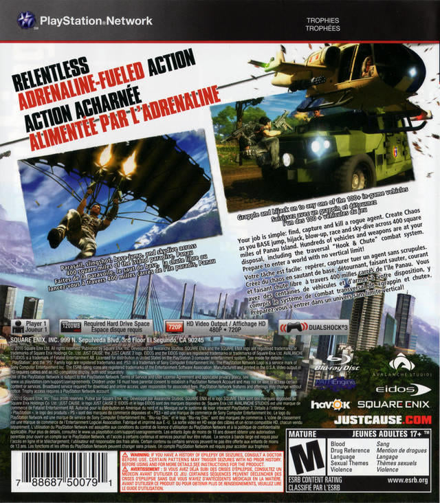 JUST CAUSE 2 (used)