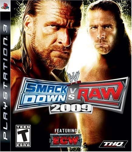 WWE SMACKDOWN VS RAW 2009 - Featuring ECW (usagé)