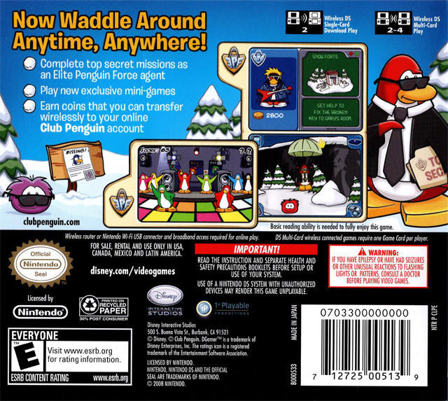 Club Penguin: Elite Penguin Force (used)