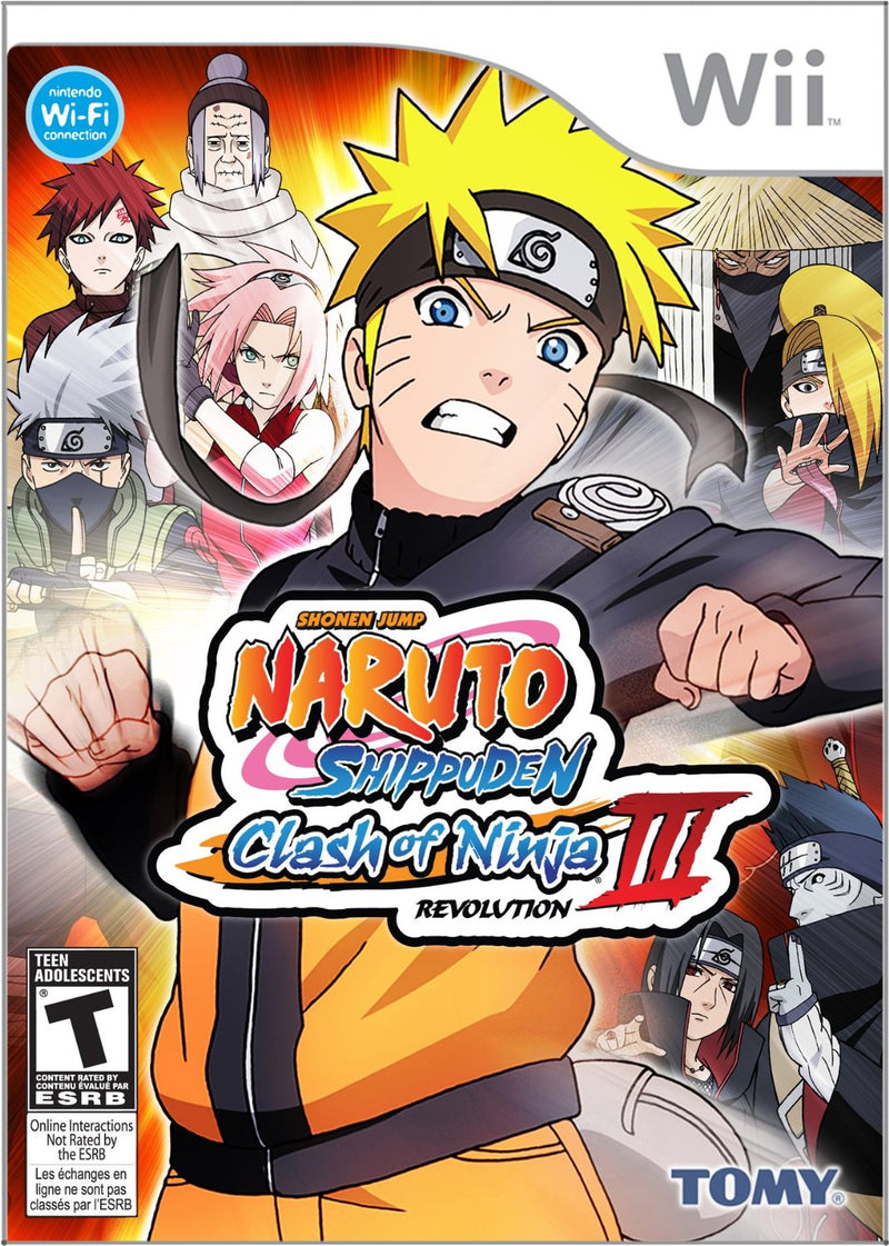 Naruto Shippuden: Clash of Ninja Revolution III (usagé)