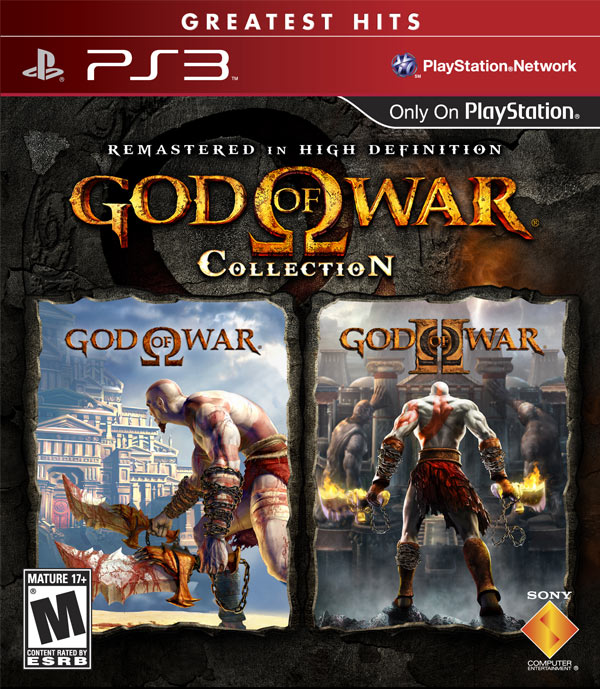 GOD OF WAR - COLLECTION 1 & 2 (used)