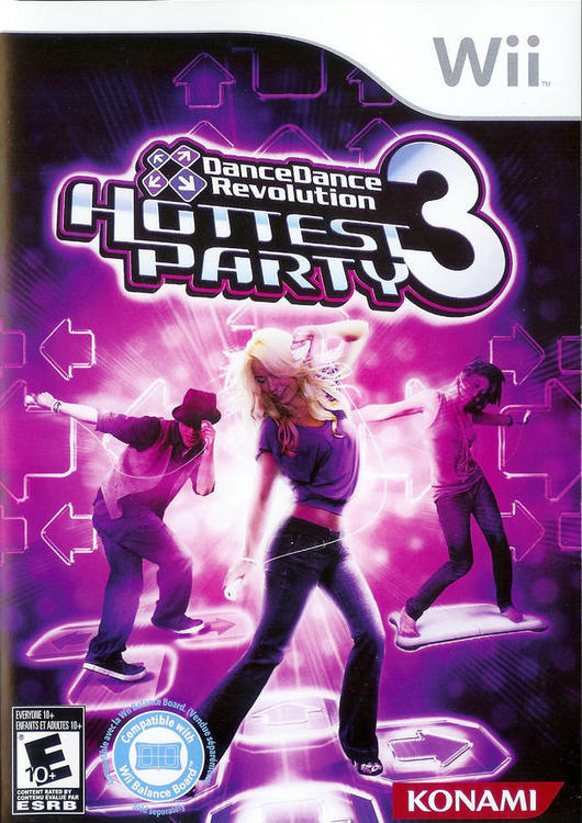 Dance Dance Revolution: Hottest Party 3 (Dance mat not included) (used)