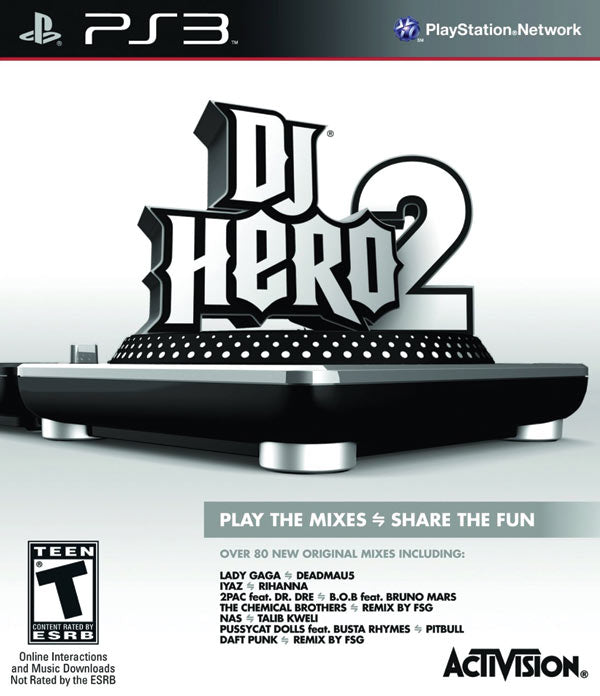 DJ Hero 2 (Turntable not included) (used)