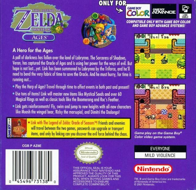 The Legend of Zelda - Oracle of Ages (usagé)