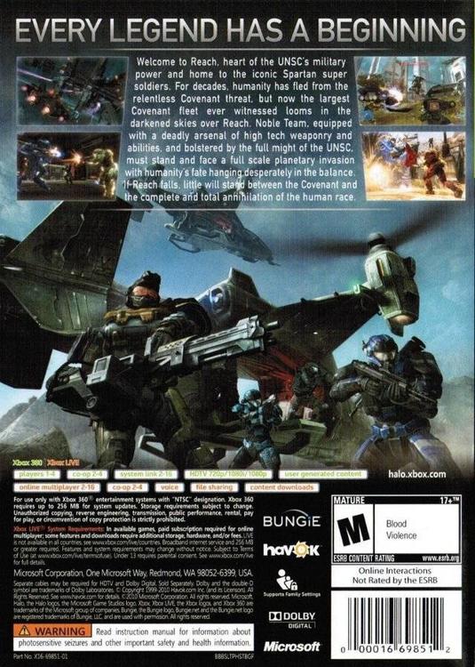 HALO REACH ( VF ) (used)