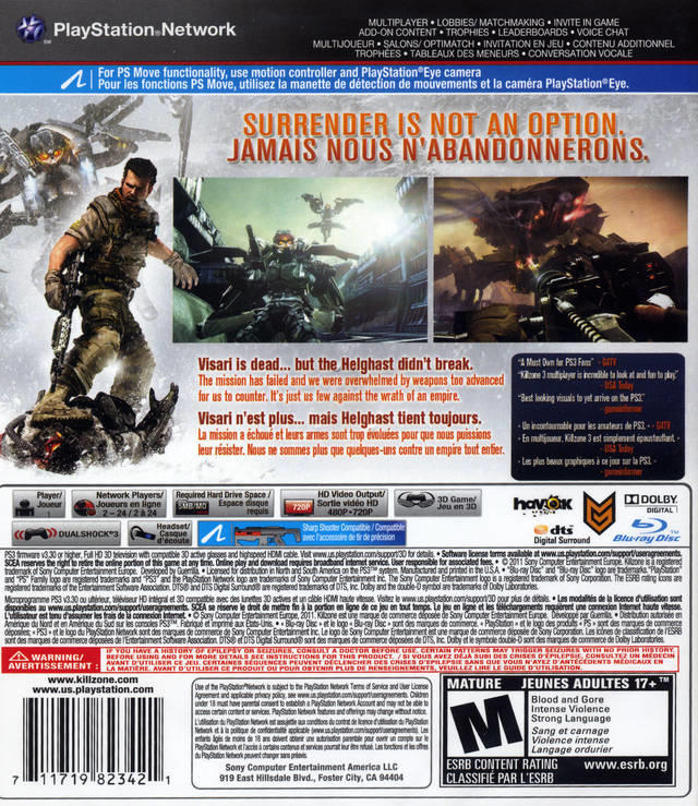 Killzone 3 (used)