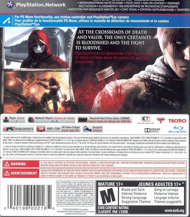 Ninja Gaiden 3 (usagé)