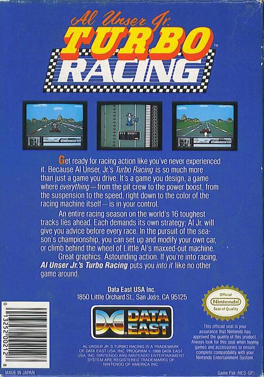 Al Unser Jr.'s Turbo Racing (usagé)