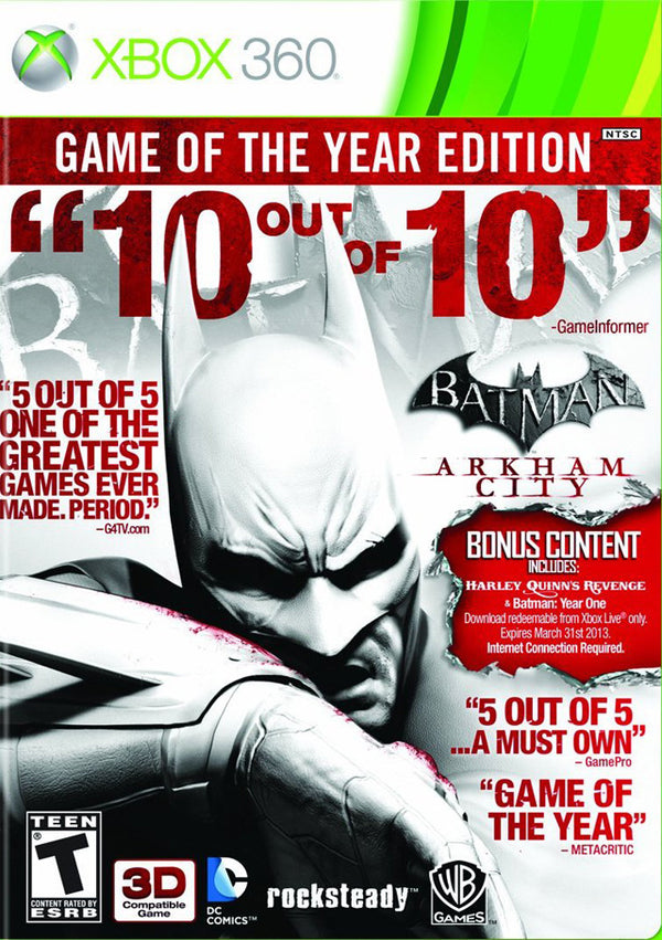 Batman: Arkham City - Game of the Year Edition (usagé)