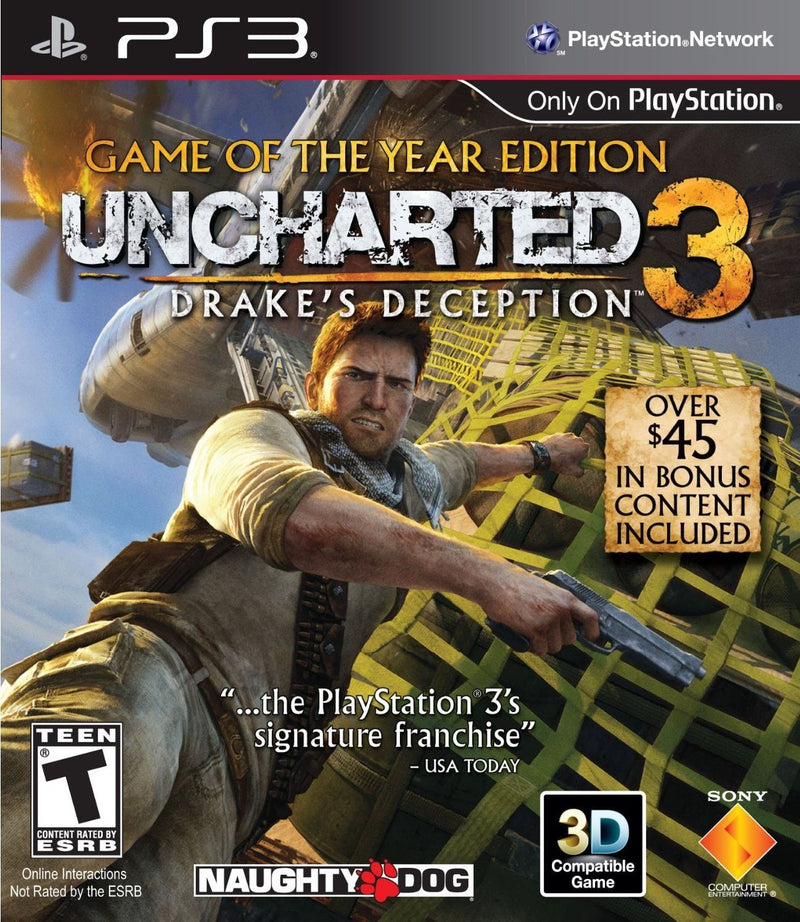 Uncharted 3: Drake's Deception [Game of the Year Edition] (usagé)