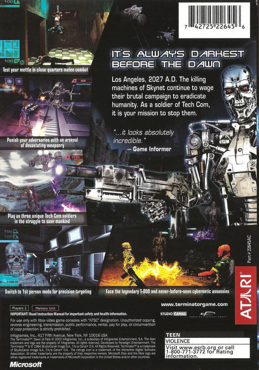 The Terminator: Dawn of Fate (used)