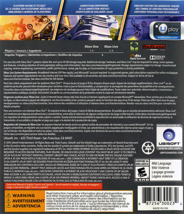 Trials Fusion (used)