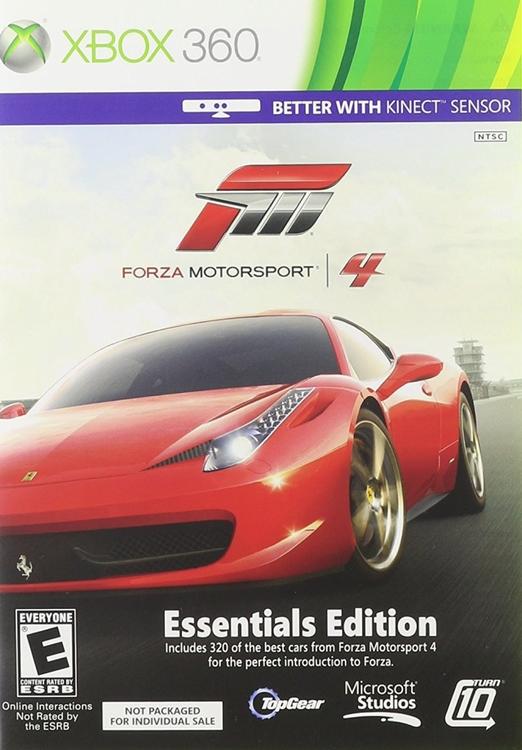 FORZA MOTORSPORT 4 - ESSENTIALS EDITION (used)