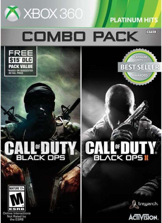 Call of Duty Black Ops 1 & 2 Combo Pack (usagé)