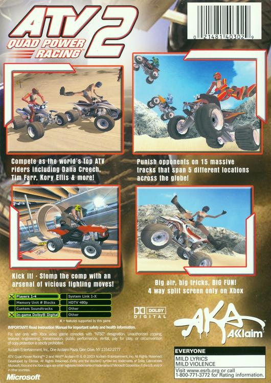 ATV Quad Power Racing 2 (used)